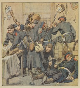 Plundering in Saint-Calais