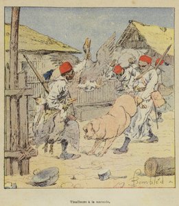 Scherpschutters op rooftocht door after Louis Charles Bombled