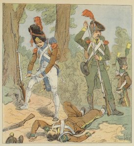 Italiaanse troepen, Piëmontese legioen, Slaginfanterie, 1806, Italiaans legioen, 1800