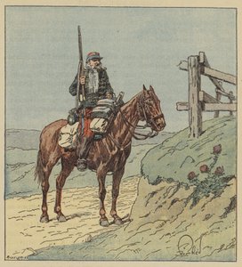 Wachtpost van het 6e huzaren