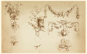 Ontwerpen voor trofeeën door after Pierre Ranson