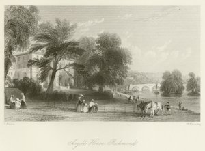 Asgill Huis, Richmond door after Thomas Allom