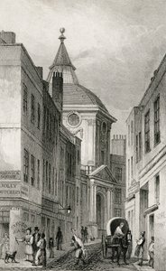 Artsen College, Warwick Lane, 1830