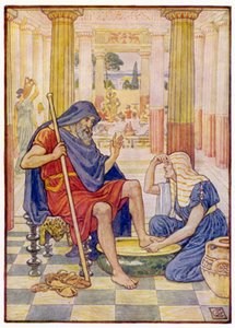 Ja, waarlijk, jij bent Odysseus
