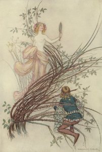 Geoffrey Chaucer, Gedicht door after Warwick Goble