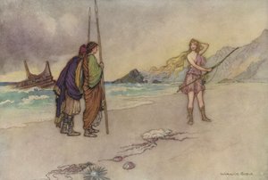 Geoffrey Chaucer, De Legende van Goede Vrouwen door after Warwick Goble