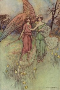 Geoffrey Chaucer, De Legende van Goede Vrouwen door after Warwick Goble