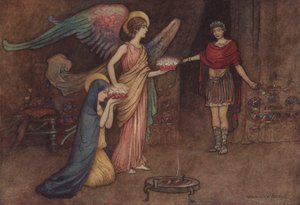 Geoffrey Chaucer, Het Verhaal van de Tweede Non door after Warwick Goble
