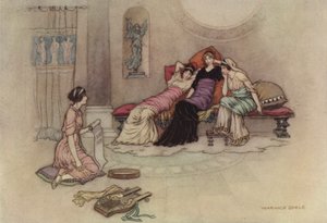Geoffrey Chaucer, Troilus en Criseyde door after Warwick Goble