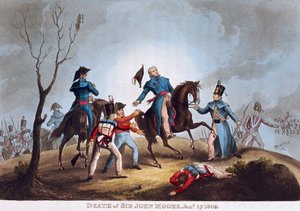 Dood van Sir John Moore, 17 januari 1809 door after William Heath