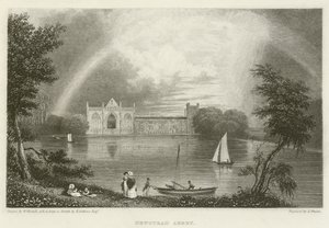 Newstead Abdij door William after Westall