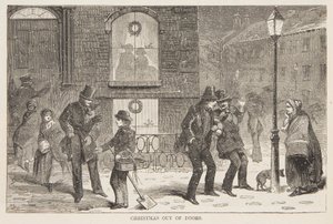 Kerstmis Buiten door Winslow Homer