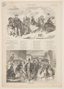 Maartse winden en aprilse buien door after Winslow Homer