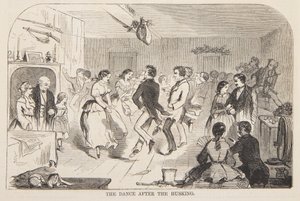 De dans na het dorsen door after Winslow Homer
