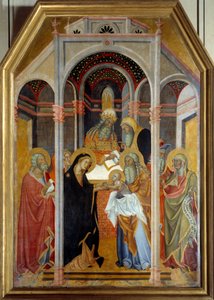 Presentatie in de tempel door also Manfredi de Battilori Bartolo di Fredi