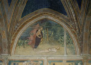 De schepping van de mens door also Manfredi de Battilori Bartolo di Fredi