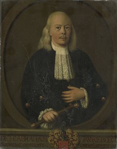 Portret van Abraham van Riebeeck, Gouverneur-Generaal van Nederlands-Indië