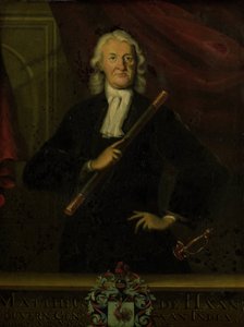 Portret van Mattheus de Haan, Gouverneur-Generaal van Nederlands-Indië