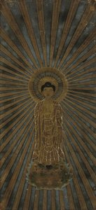 Amida manifesterend in het Dharma-lichaam van gepaste middelen door anonymous 