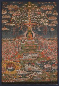 Amitabha, de Boeddha van het Westelijke Zuivere Land (Sukhavati)