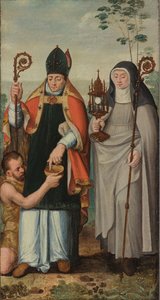 Dutch: De H. Clara en de H. Martinus van Tours Saint Clare and Saint Martin of Tours