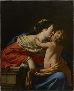 Madonna met kind door anonymous 