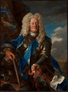 Portret van Augustus Willem van Brunswijk door anonymous 