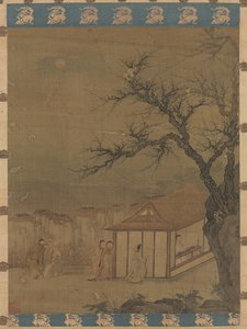 Luisteren naar de Qin door attributed to Tang Yin