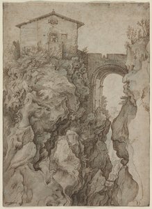 Ponte San Rocco bij Tivoli
