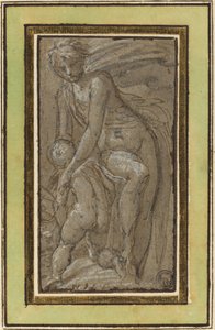 Naakt met putto door called Bertoia Jacopo Zanguidi
