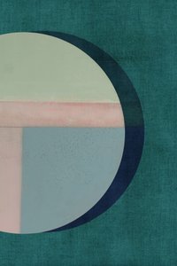 Abstracte kleurencirkel door cartissi