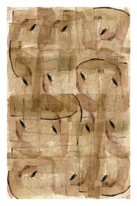 Abstracte aardetinten door cartissi