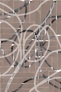 Abstracte vloeiende lijnen door cartissi