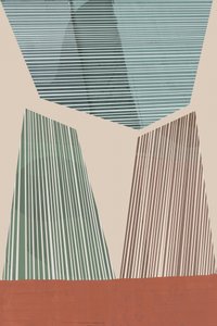 Abstracte geometrische vormen door cartissi