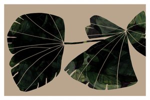Abstracte groene bladeren door cartissi