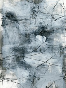 Abstracte grijze lijnen door cartissi