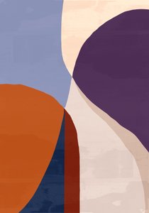 Abstracte organische vormen door cartissi