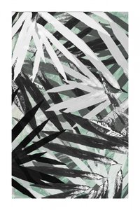 Abstract tropisch gebladerte door cartissi