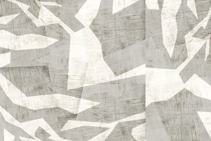 Abstracte houten vormen door cartissi