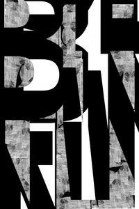 Opvallende grafische typografie