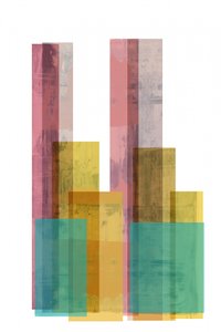 Kleurrijke geometrische lagen door cartissi