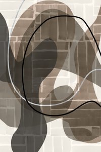Aardse abstracte lagen door cartissi