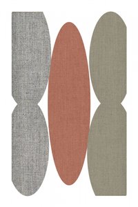 Aardse abstracte vormen door cartissi