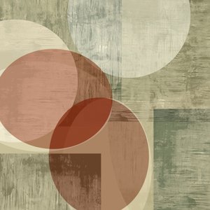 Aards, geometrisch, abstract door cartissi
