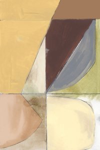 Aards, geometrisch, abstract door cartissi
