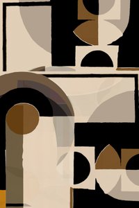 Aardse geometrische abstractie