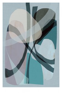 Vloeiende abstracte vormen door cartissi
