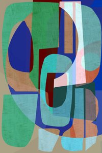 Vloeiende, abstracte vormen