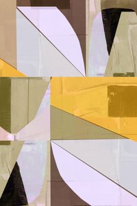 Geometrische kleurblokken door cartissi