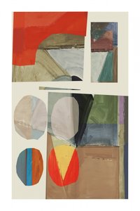 Geometrische kleurencollage door cartissi